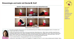 Desktop Screenshot of gerda-kolf.de